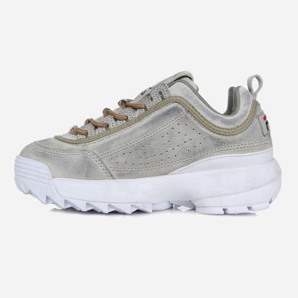 Calzado Heritage Fila Mujer Gris - Disruptor 2 Washing - España 026453JYA